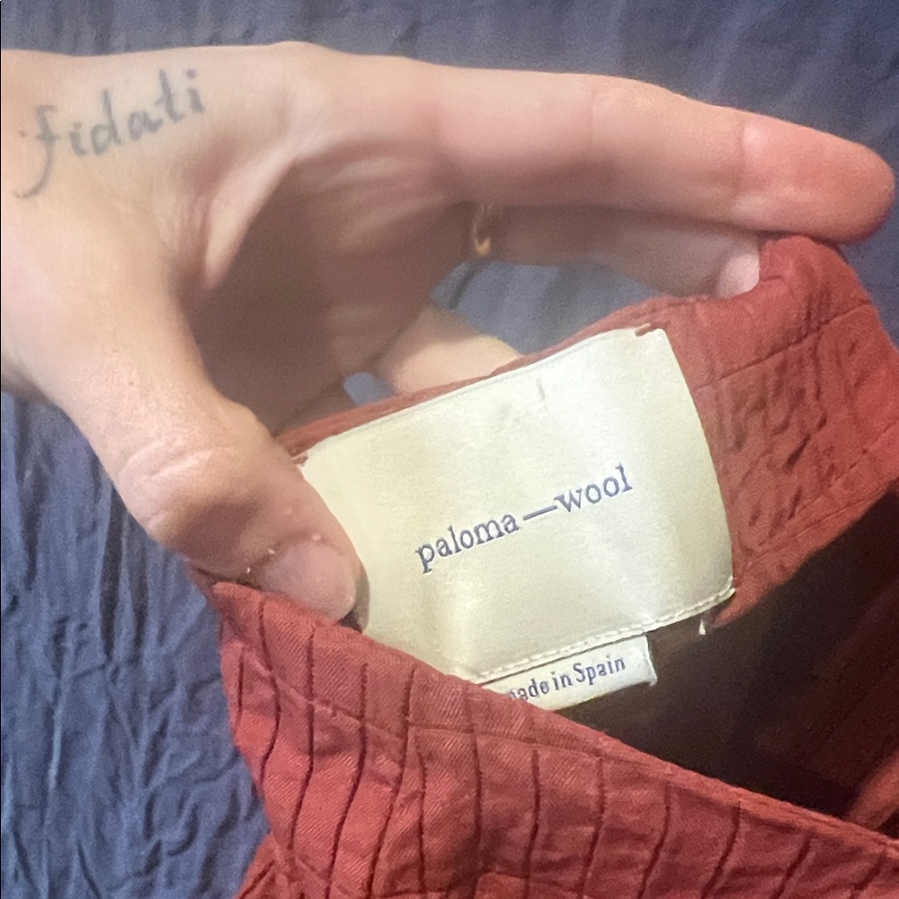 Paloma Wool Red Jumpsuit - Picture 4 of 4